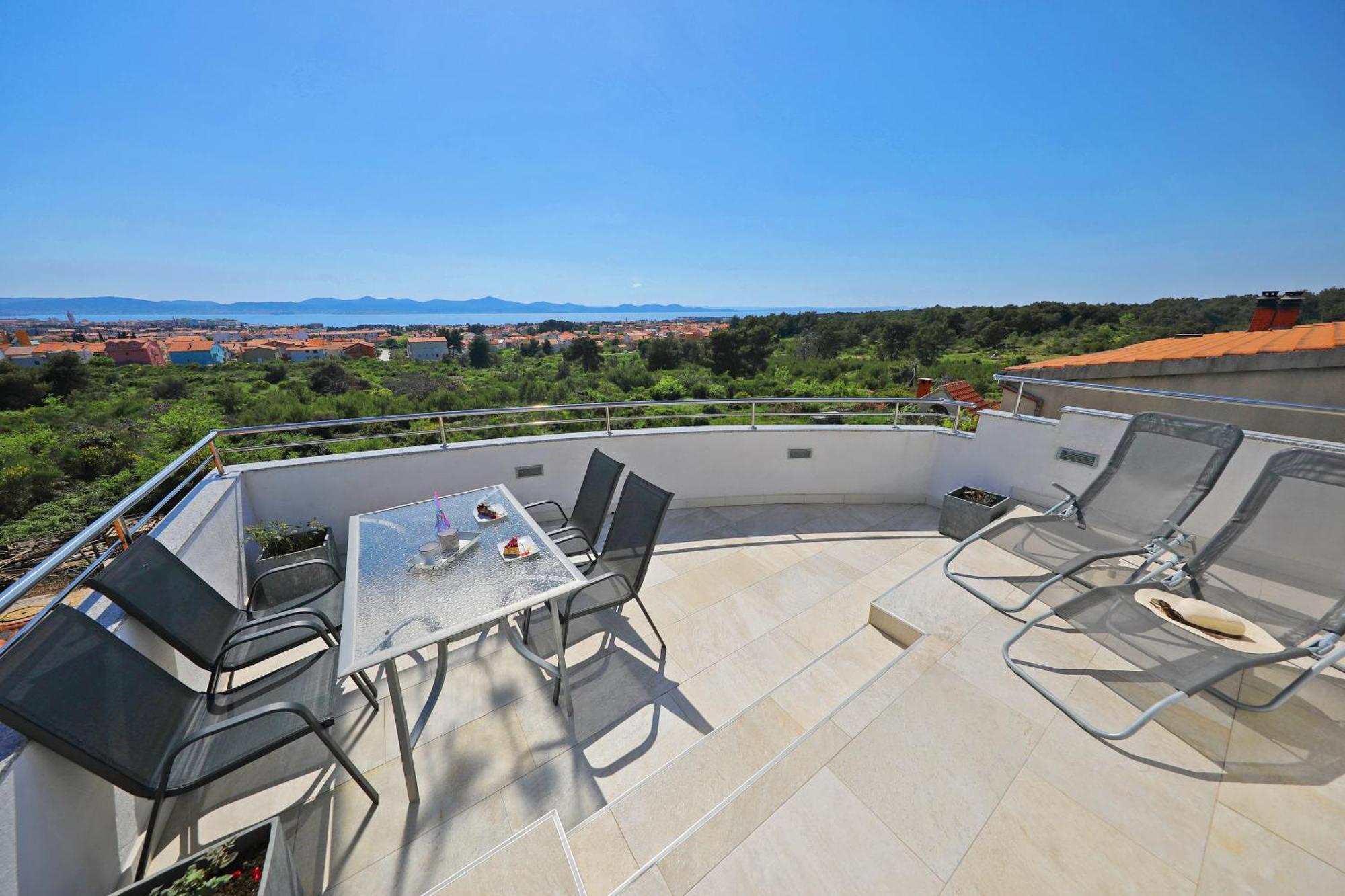 Magic Blue Sky Apartment Zadar Exteriör bild